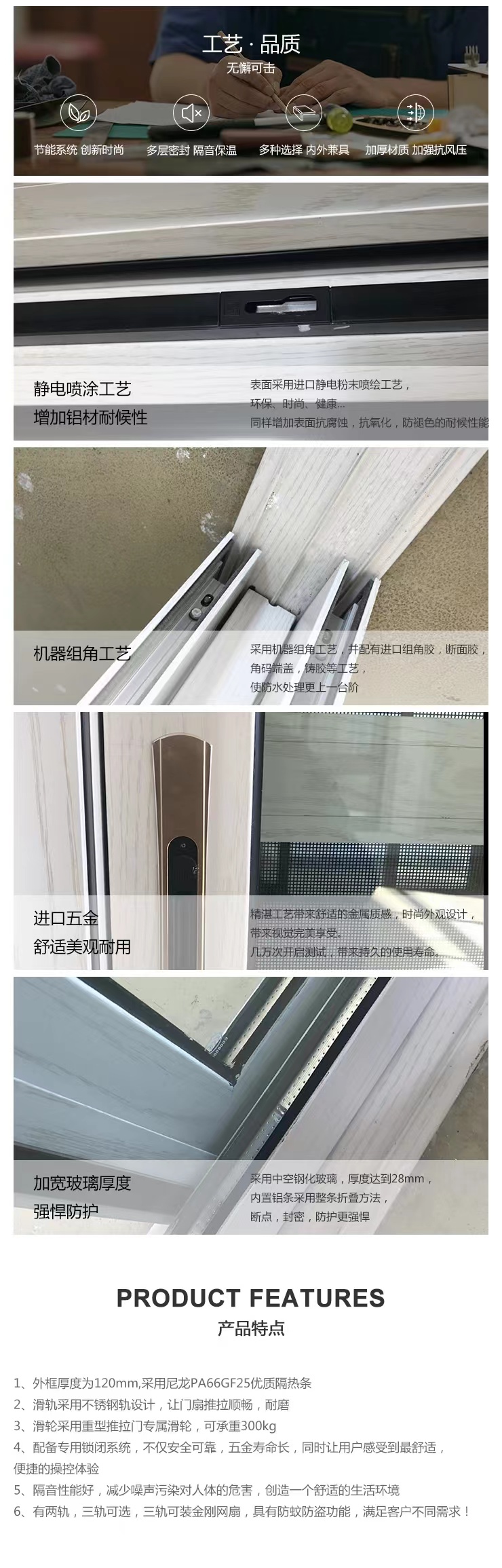 120重型推拉门系列